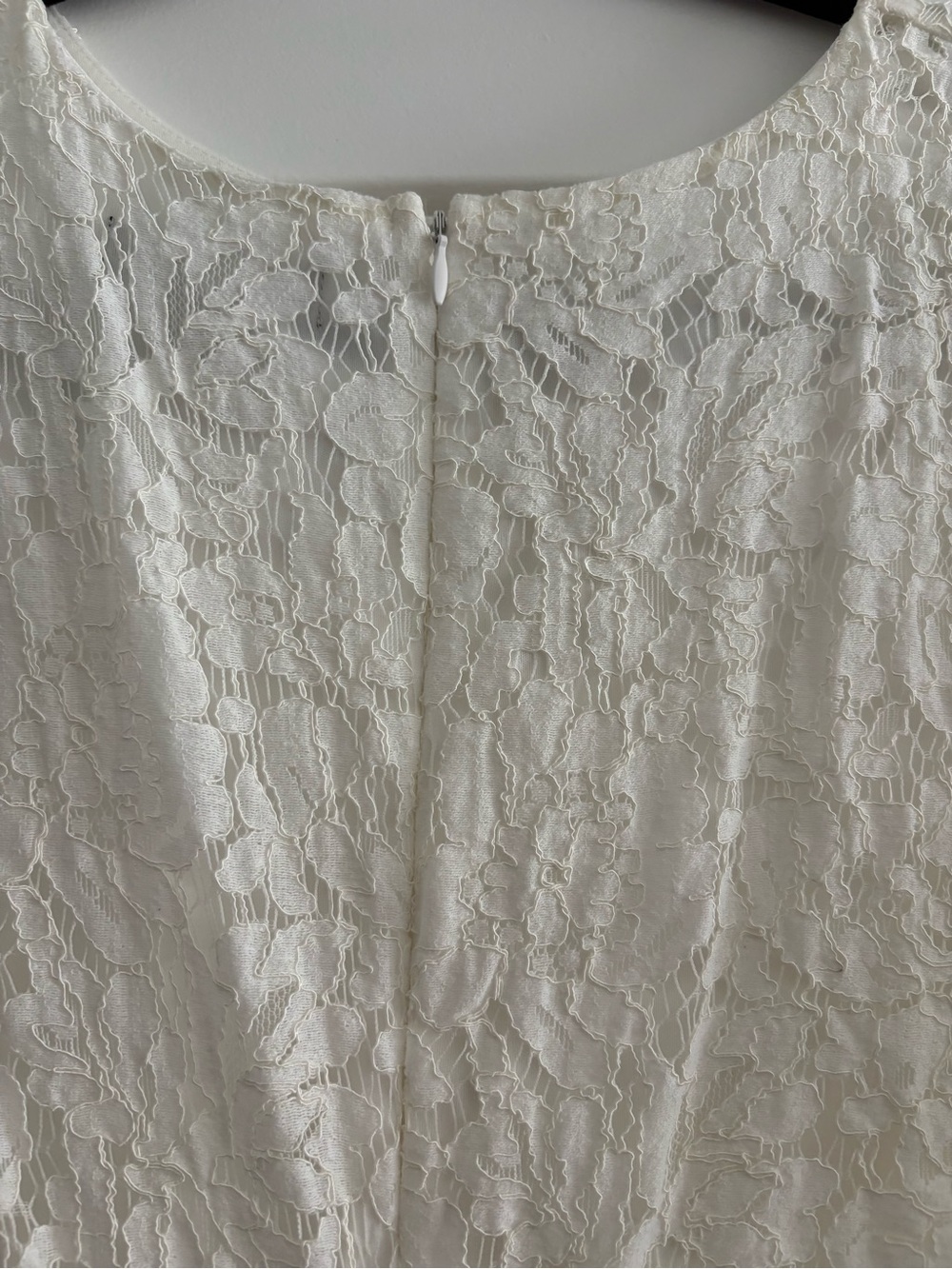 Lulu's Ivory Lace Midi Dress - Picture 7 of 9